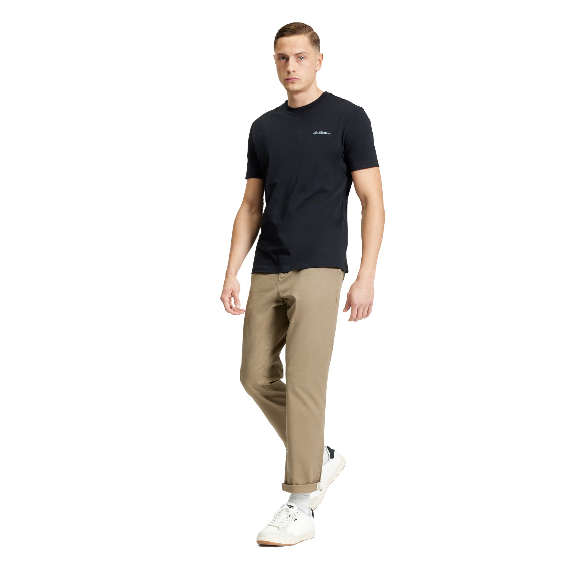 Black - Lifestyle - Ben Sherman Mens Signature T-Shirt