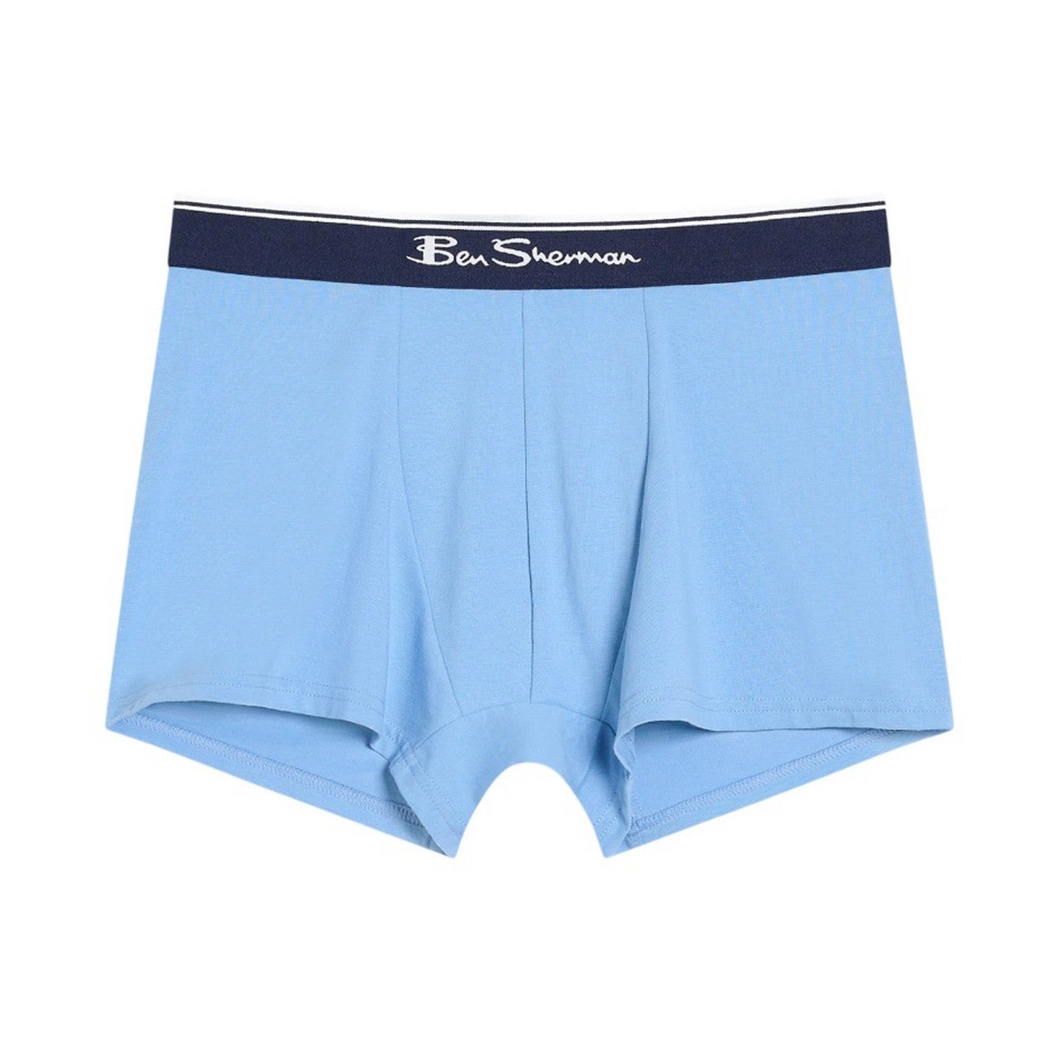 Blue - Lifestyle - Ben Sherman Mens Mod Signature Stripes Boxer Shorts (Pack of 3)