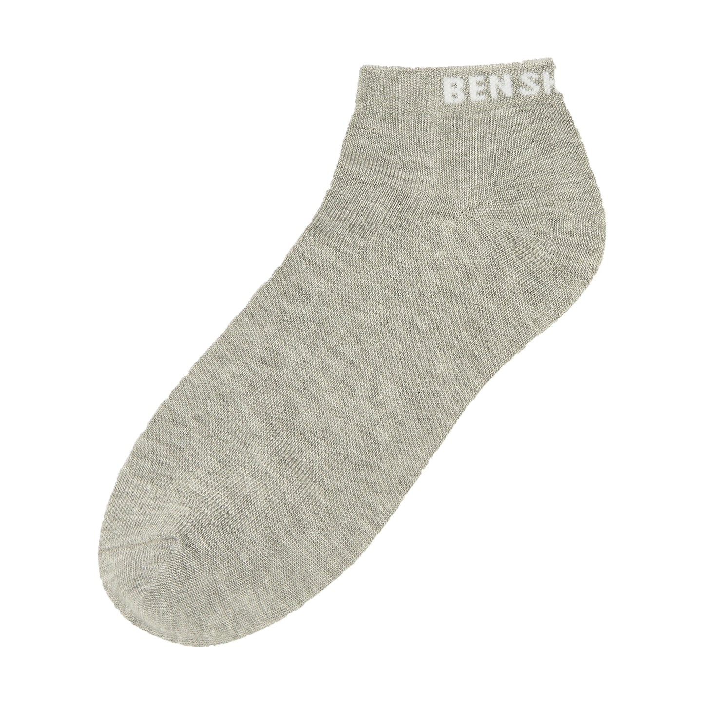 Black-White-Grey - Back - Ben Sherman Unisex Adult Trainer Socks (Pack of 3)