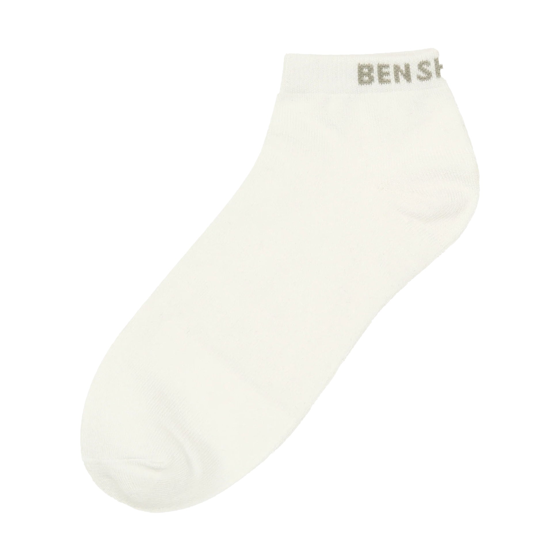 Black-White-Grey - Side - Ben Sherman Unisex Adult Trainer Socks (Pack of 3)