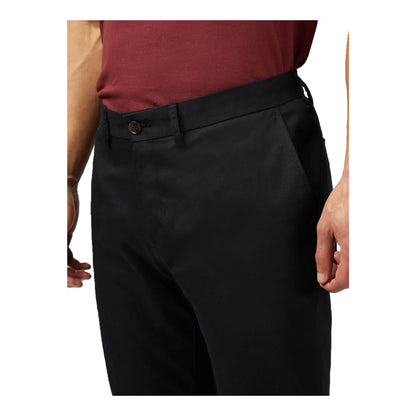 Black - Side - Ben Sherman Mens Signature Stretch Slim Chinos