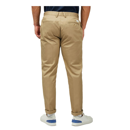 Stone - Back - Ben Sherman Mens Signature Stretch Slim Chinos