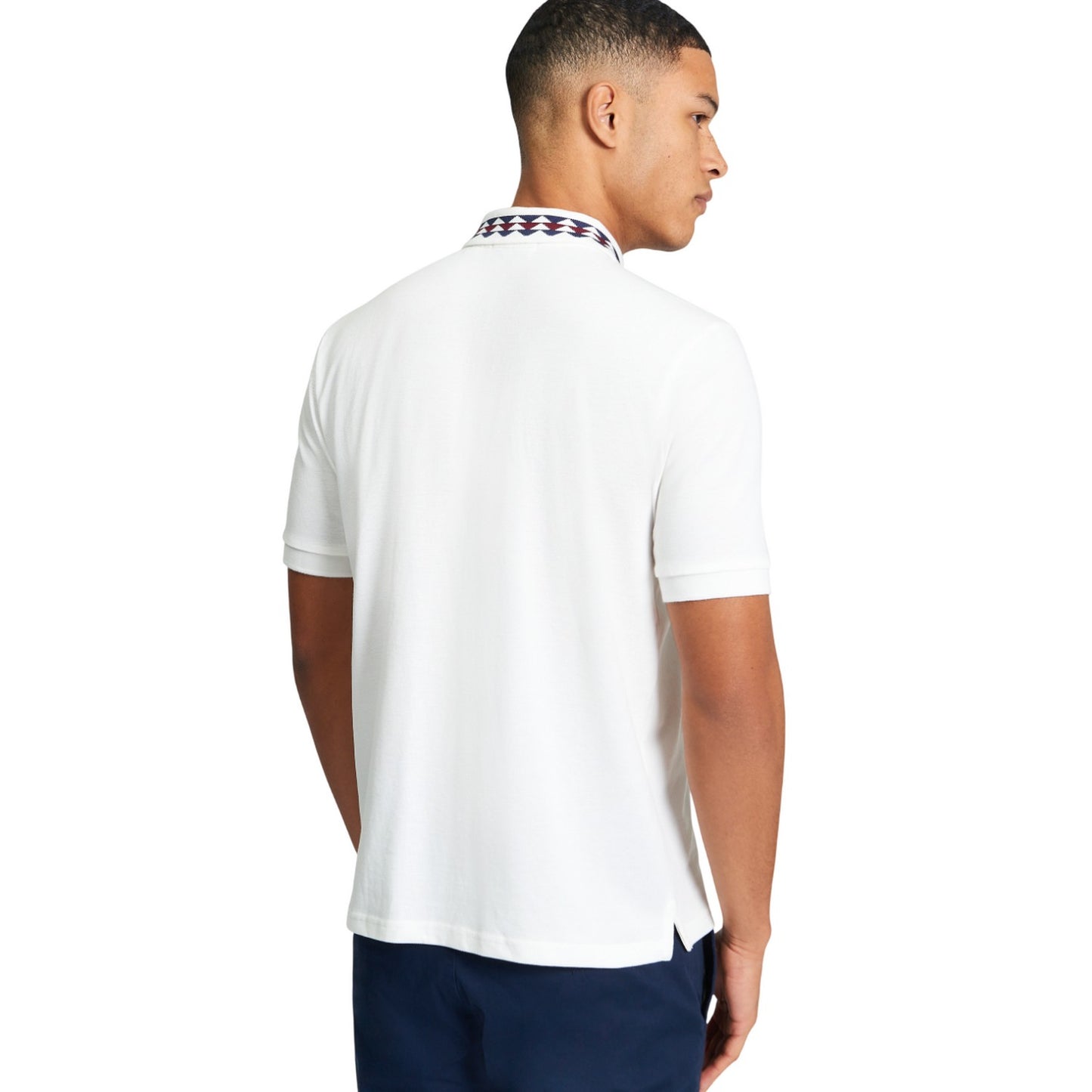 Snow White - Back - Ben Sherman Mens Interest Polo Shirt