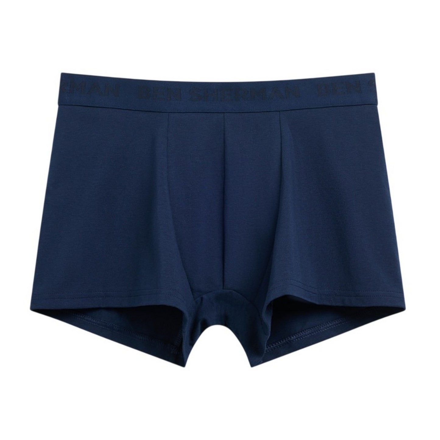 Dark Navy - Back - Ben Sherman Mens Tonal Boxer Shorts (Pack of 3)