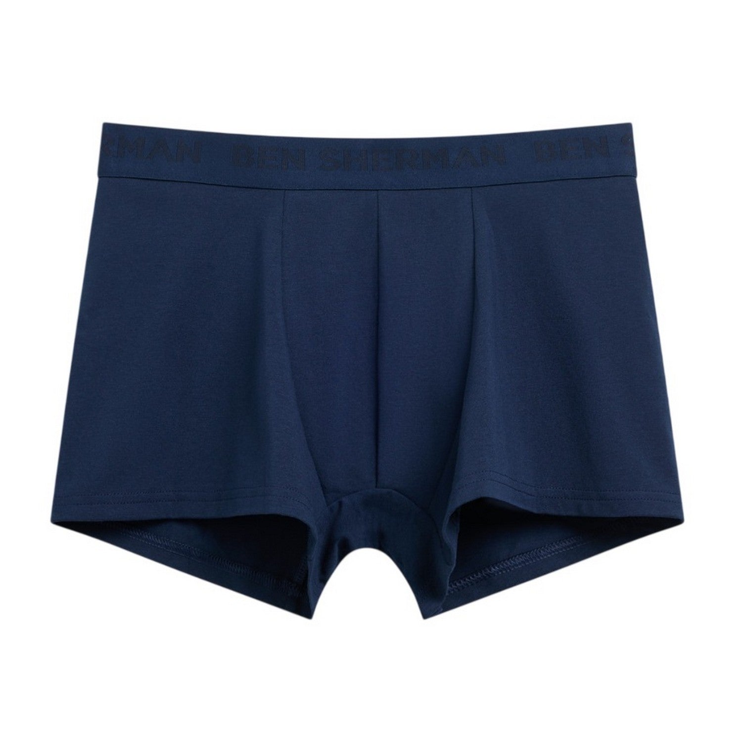 Dark Navy - Back - Ben Sherman Mens Tonal Boxer Shorts (Pack of 3)