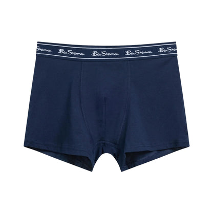 Grey - Lifestyle - Ben Sherman Mens Signature Striped Modern Boxer Shorts (Pack of 3)