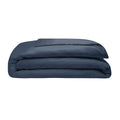 Navy - Front - Belledorm 200 Thread Count Egyptian Blend Duvet Cover