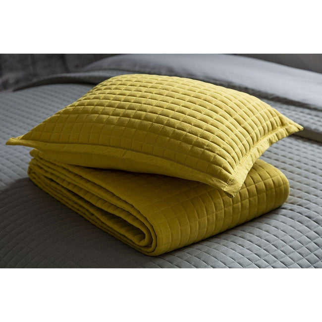 Saffron Yellow - Front - Belledorm Crompton Filled Cushion