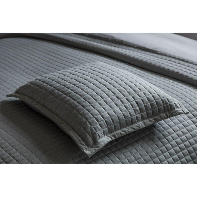 Grey - Front - Belledorm Crompton Filled Cushion