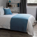 Cobalt - Front - Belledorm Crompton Quilted Bed Runner