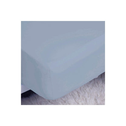 Storm - Back - Belledorm 200 Thread Count Egyptian Cotton Fitted Sheet
