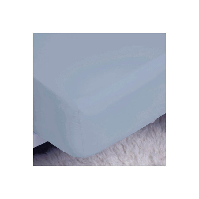 Ocean - Back - Belledorm 200 Thread Count Egyptian Cotton Fitted Sheet