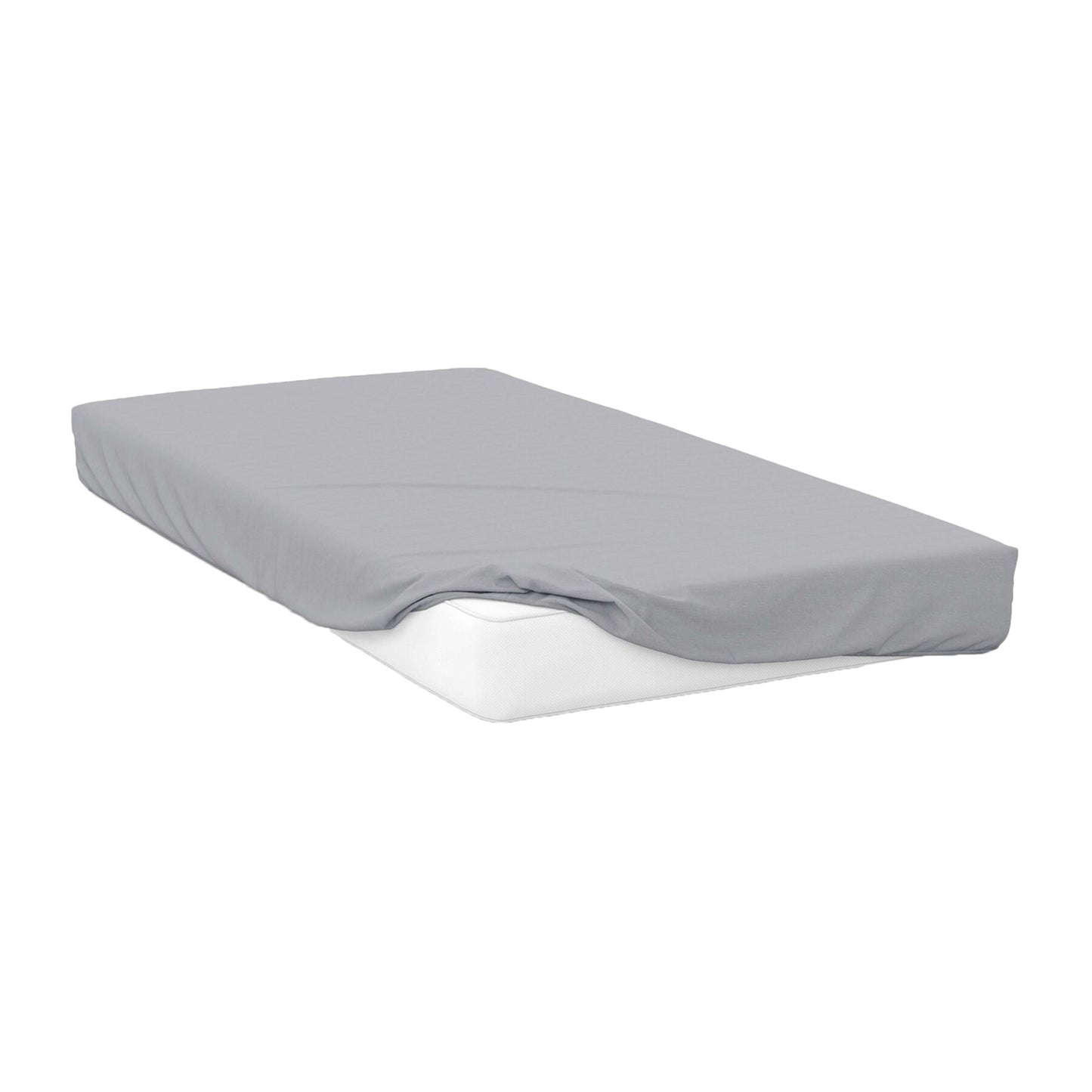 Platinum - Front - Belledorm 200 Thread Count Egyptian Cotton Fitted Sheet