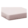 Powder Pink - Back - Belledorm 200 Thread Count Egyptian Cotton Fitted Sheet