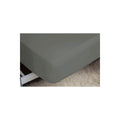 Slate - Back - Belledorm 200 Thread Count Egyptian Cotton Fitted Sheet