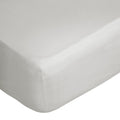 White - Back - Belledorm 200 Thread Count Egyptian Cotton Deep Fitted Sheet