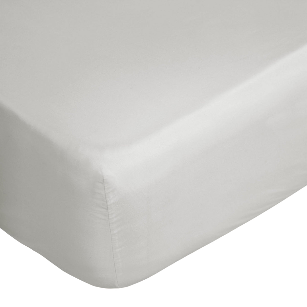 Ivory - Back - Belledorm 200 Thread Count Egyptian Cotton Deep Fitted Sheet