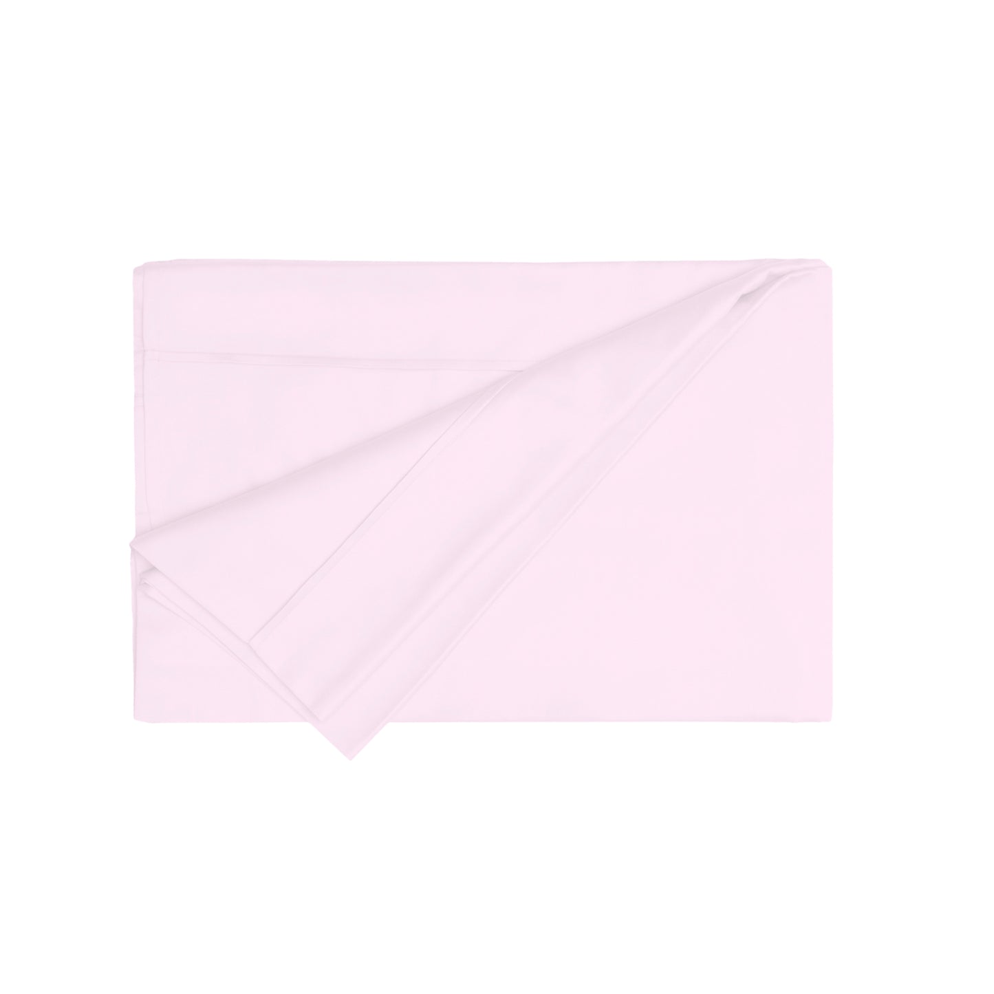 Pink - Front - Belledorm 200 Thread Count Egyptian Cotton Flat Sheet
