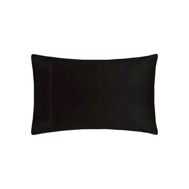 Black - Front - Belledorm 200 Thread Count Egyptian Cotton Housewife Pillowcases (Pair)