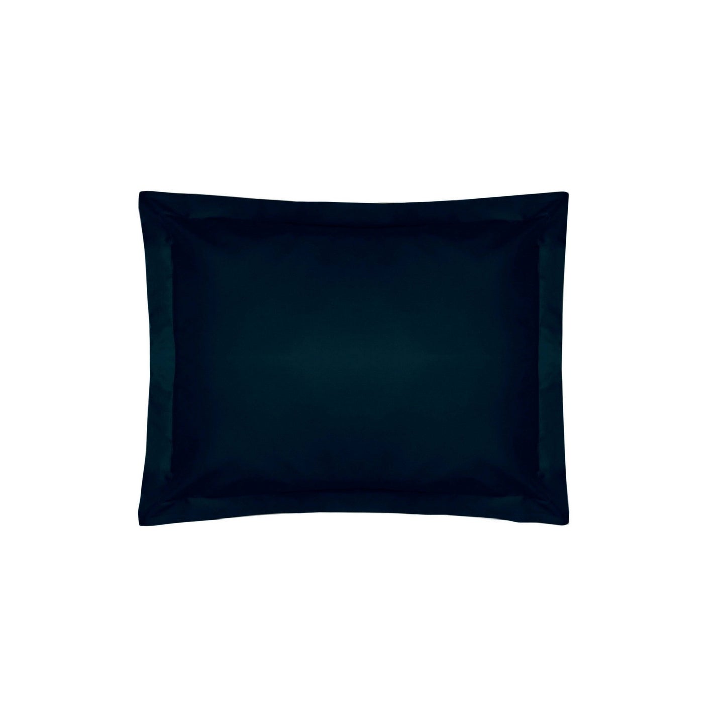 Navy - Front - Belledorm 200 Thread Count Egyptian Cotton Oxford Pillowcase