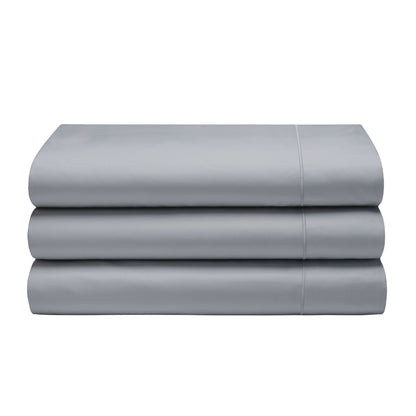 Platinum - Front - Belledorm Cotton Sateen 1000 Thread Count Flat Sheet