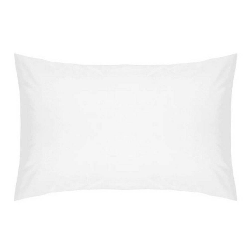 White - Front - Belledorm Cotton Percale Housewife Pillowcase Pair