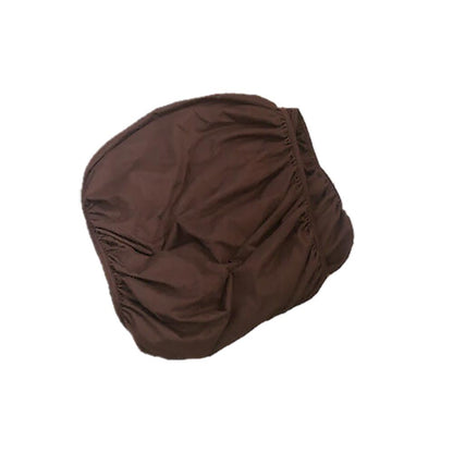 Chocolate - Front - Belledorm Faux Suede Divan Base Wrap (19in)
