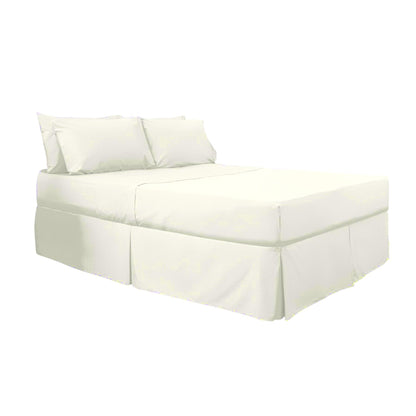 Ivory - Front - Belledorm 200 Thread Count Egyptian Blend Platform Valance