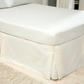 Ivory - Back - Belledorm 200 Thread Count Egyptian Blend Platform Valance