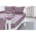 Mulberry - Back - Belledorm 400 Thread Count Egyptian Cotton Fitted Sheet