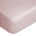 Blush - Back - Belledorm 400 Thread Count Egyptian Cotton Fitted Sheet