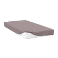 Oyster - Front - Belledorm 400 Thread Count Egyptian Cotton Fitted Sheet