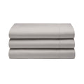 Oyster - Back - Belledorm 400 Thread Count Egyptian Cotton Flat Sheet