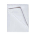 White - Front - Belledorm 400 Thread Count Egyptian Cotton Flat Sheet