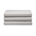 Ivory - Back - Belledorm 400 Thread Count Egyptian Cotton Flat Sheet