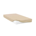 Cream - Front - Belledorm 400 Thread Count Egyptian Cotton Extra Deep Fitted Sheet