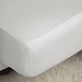 Ivory - Front - Belledorm 400 Thread Count Egyptian Cotton Ultra Deep Fitted Sheet