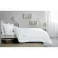 White - Back - Belledorm 400 Thread Count Egyptian Cotton Ultra Deep Fitted Sheet