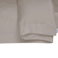 Pewter - Back - Belledorm 400 Thread Count Egyptian Cotton Oxford Duvet Cover