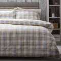 Cream - Front - Belledorm Aspen Duvet Cover Set