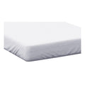 White - Side - Belledorm Jersey Cotton Fitted Sheet