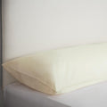 Ivory - Front - Belladorm Easycare Percale Bolster Pillowcase