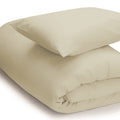 Ivory - Front - Belledorm Easycare Percale Duvet Cover