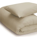 Mushroom - Front - Belledorm Easycare Percale Duvet Cover