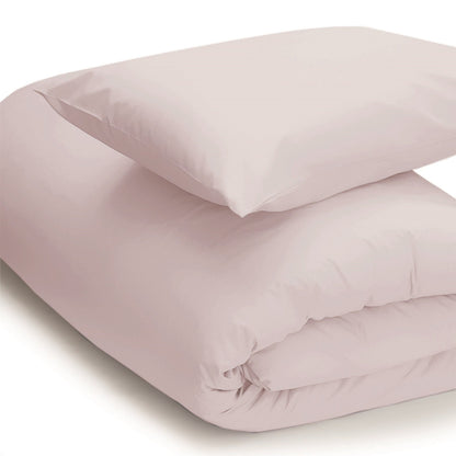 Powder Pink - Front - Belledorm Easycare Percale Duvet Cover