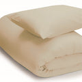 Cream - Front - Belledorm Easycare Percale Duvet Cover