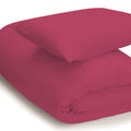 Fuchsia - Front - Belledorm Easycare Percale Duvet Cover