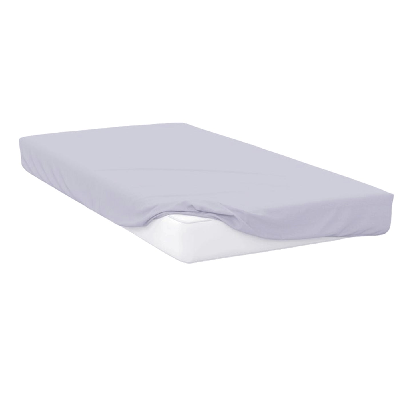 Heather - Front - Belledorm Easycare Percale Fitted Sheet