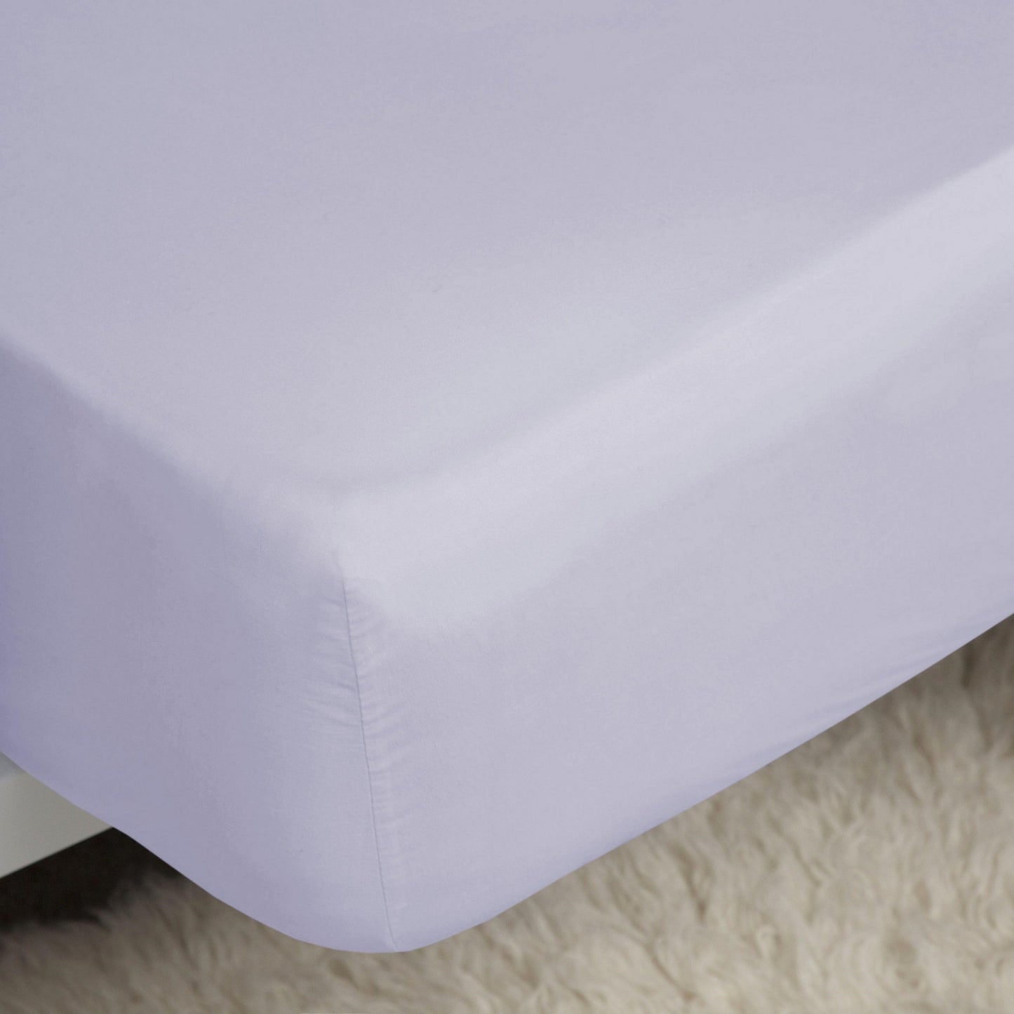 Heather - Side - Belledorm Easycare Percale Fitted Sheet