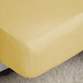 Saffron - Side - Belledorm Easycare Percale Fitted Sheet